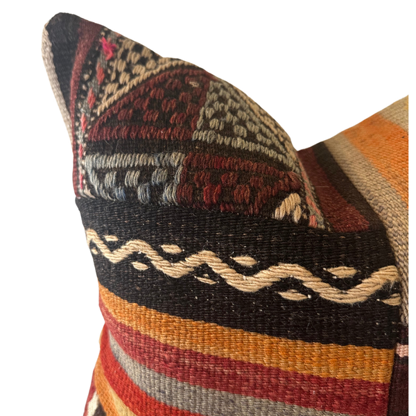 Mira Kilim Pillow - 18 x 18