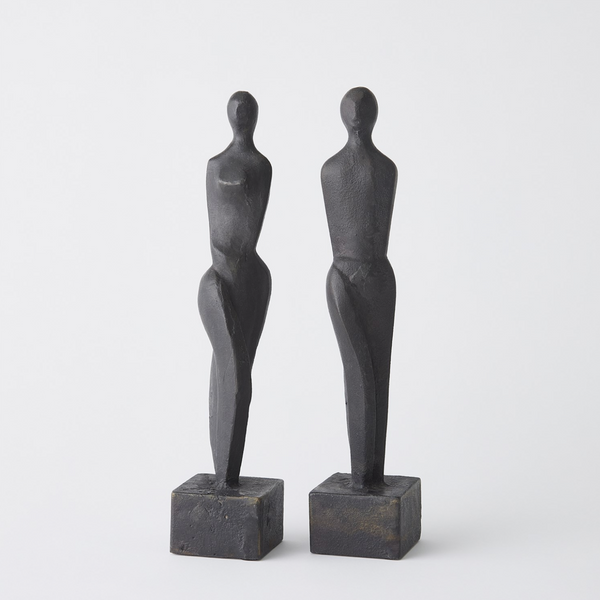 Male & Female Bronze and Iron Sculpture Collection