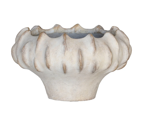 Shallow Concrete Lucid Planter Collection