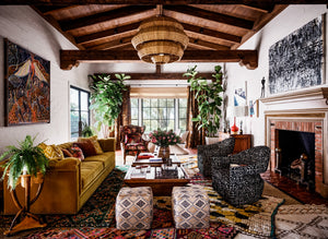 Wilson Project Living Room from Architectural Digest