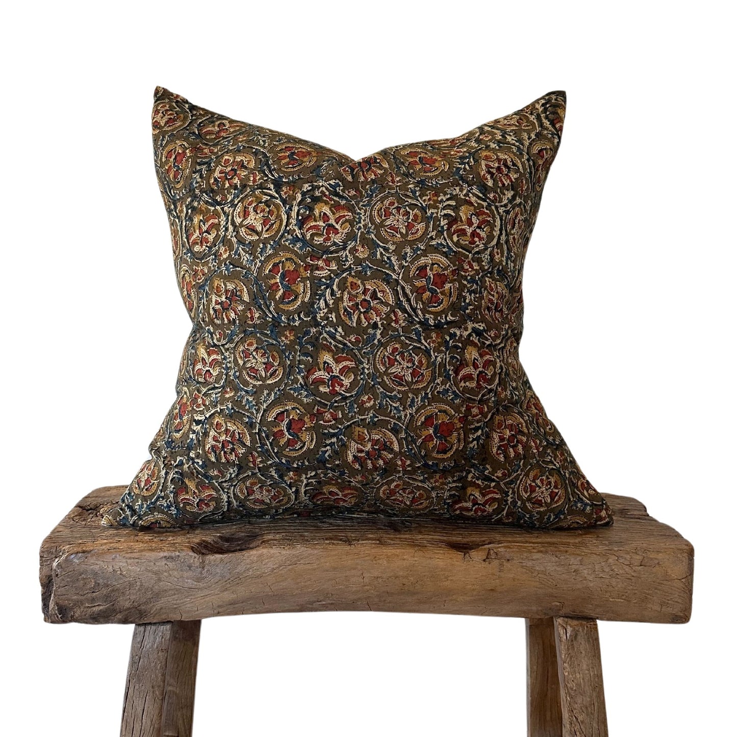 Adelle Pillow in Olive - 22 x 22 - SHOP by Interior Archaeology