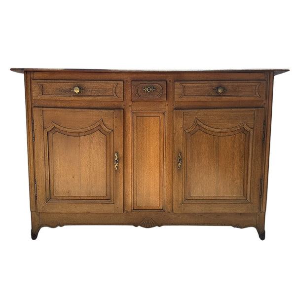 Antique French Regency Style Oak Buffet/Sideboard - SHOP by Interior Archaeology