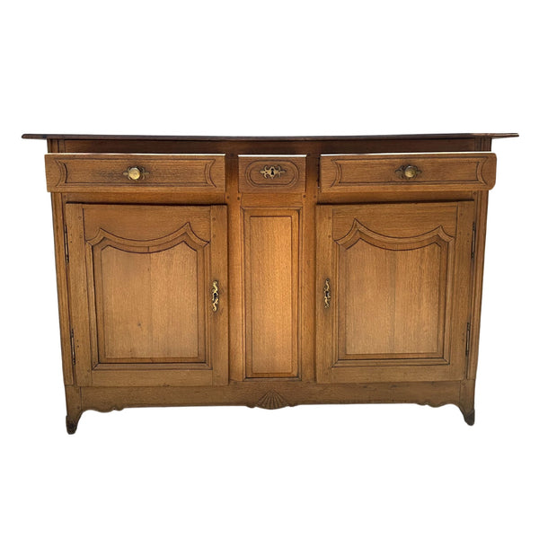 Antique French Regency Style Oak Buffet/Sideboard - SHOP by Interior Archaeology