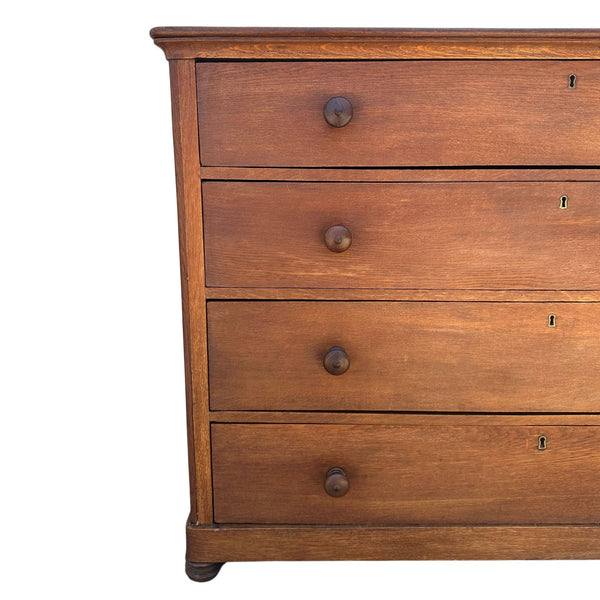 Antique Oak French Provincial Chest of Drawers - SHOP by Interior Archaeology