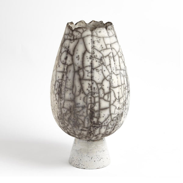 Black Raku Crackled Ceramics Collection - SHOP by Interior Archaeology