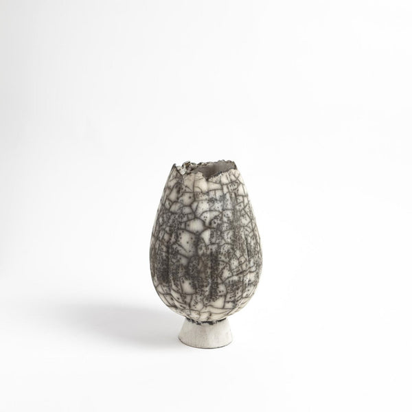 Black Raku Crackled Ceramics Collection - SHOP by Interior Archaeology