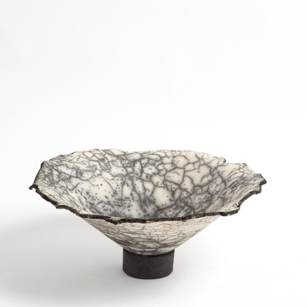 Black Raku Crackled Ceramics Collection - SHOP by Interior Archaeology