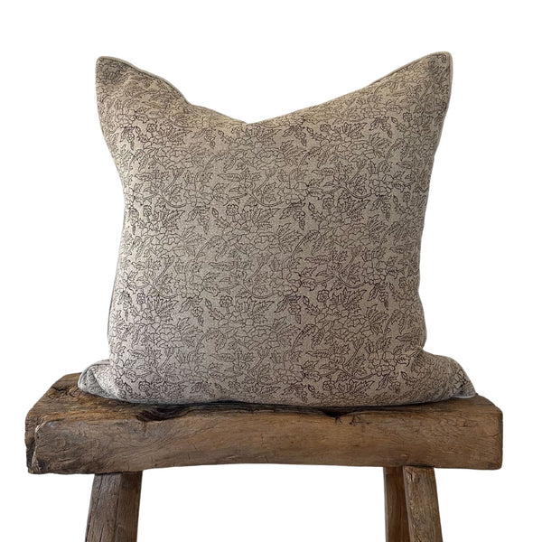 Margaux Pillow in Coco - 24 x 24 - SHOP by Interior Archaeology