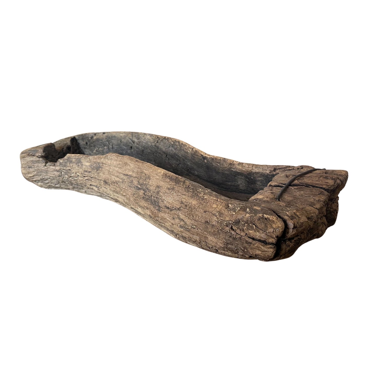 Natural Wood Trough - D - SHOP by Interior Archaeology
