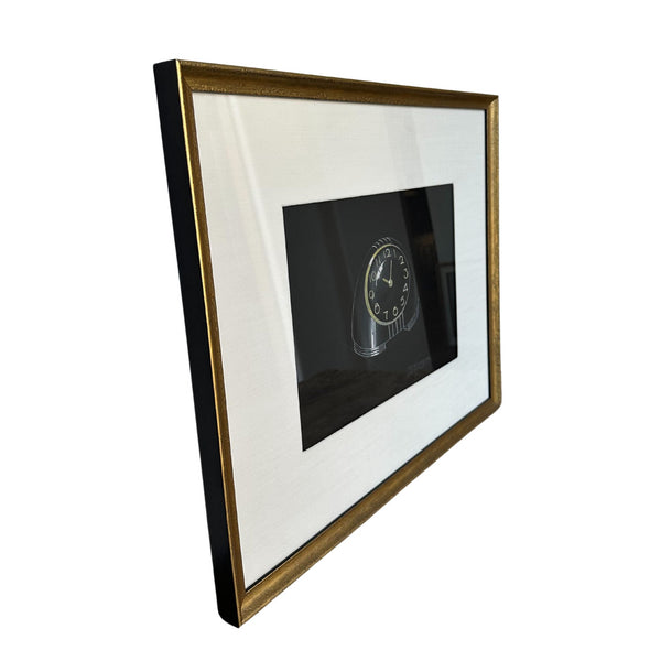 Original Gouache and Pencil, "Clock Design Rendering" by Frederick E. Greene - SHOP by Interior Archaeology