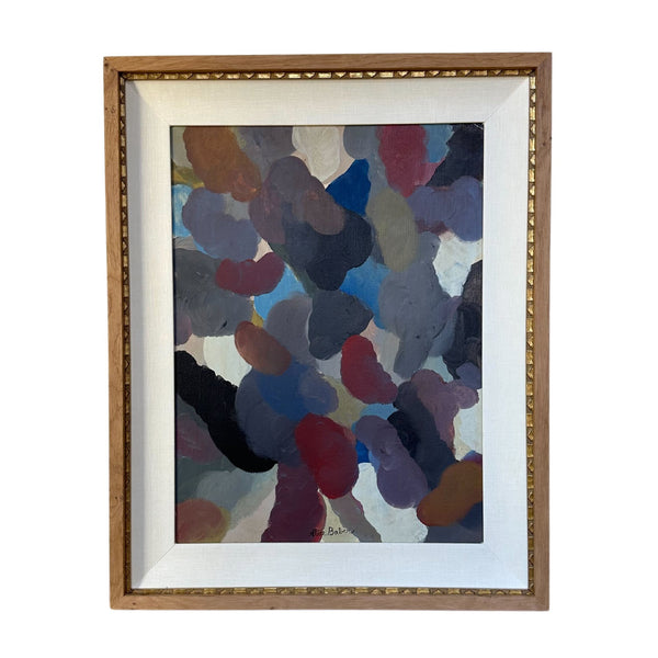 Original Oil on Canvas, "Untitled" by Alice Baber - SHOP by Interior Archaeology