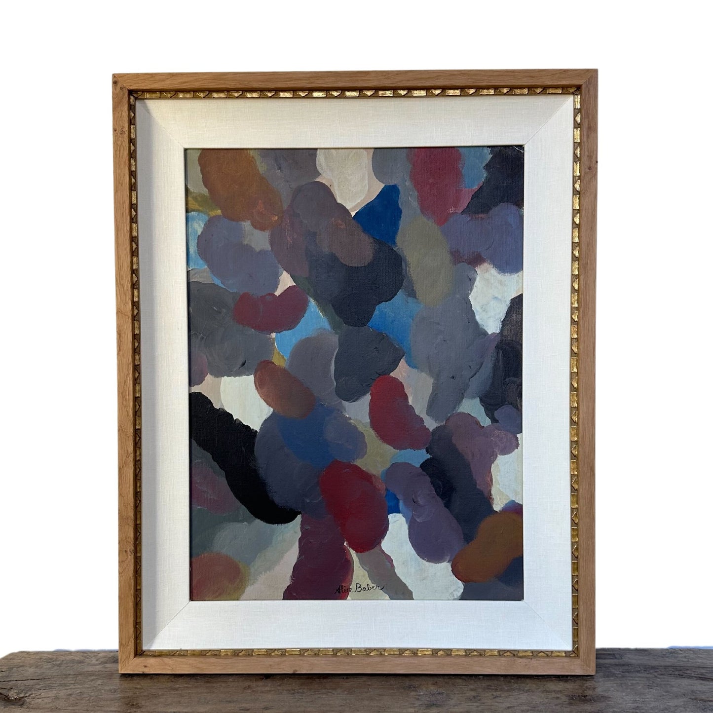 Original Oil on Canvas, "Untitled" by Alice Baber - SHOP by Interior Archaeology