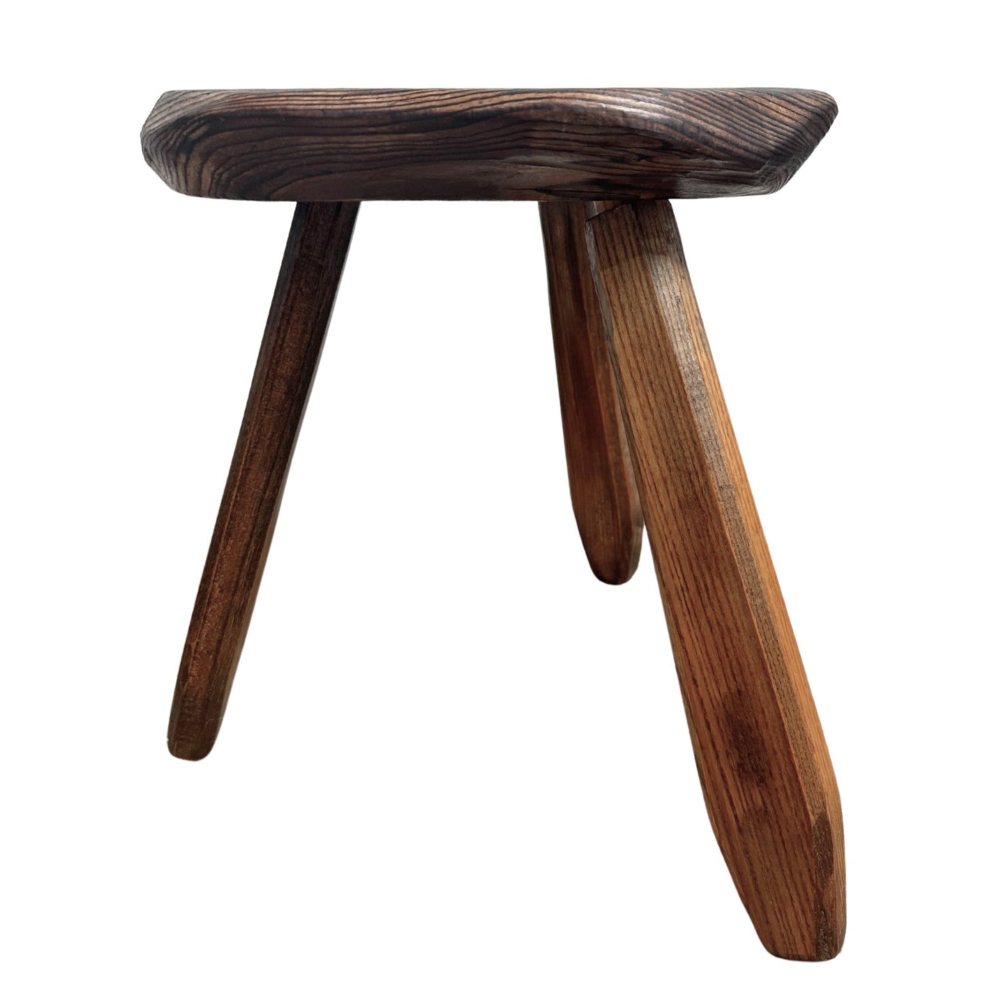 Pair of Primitive Antique French Stools - SHOP by Interior Archaeology