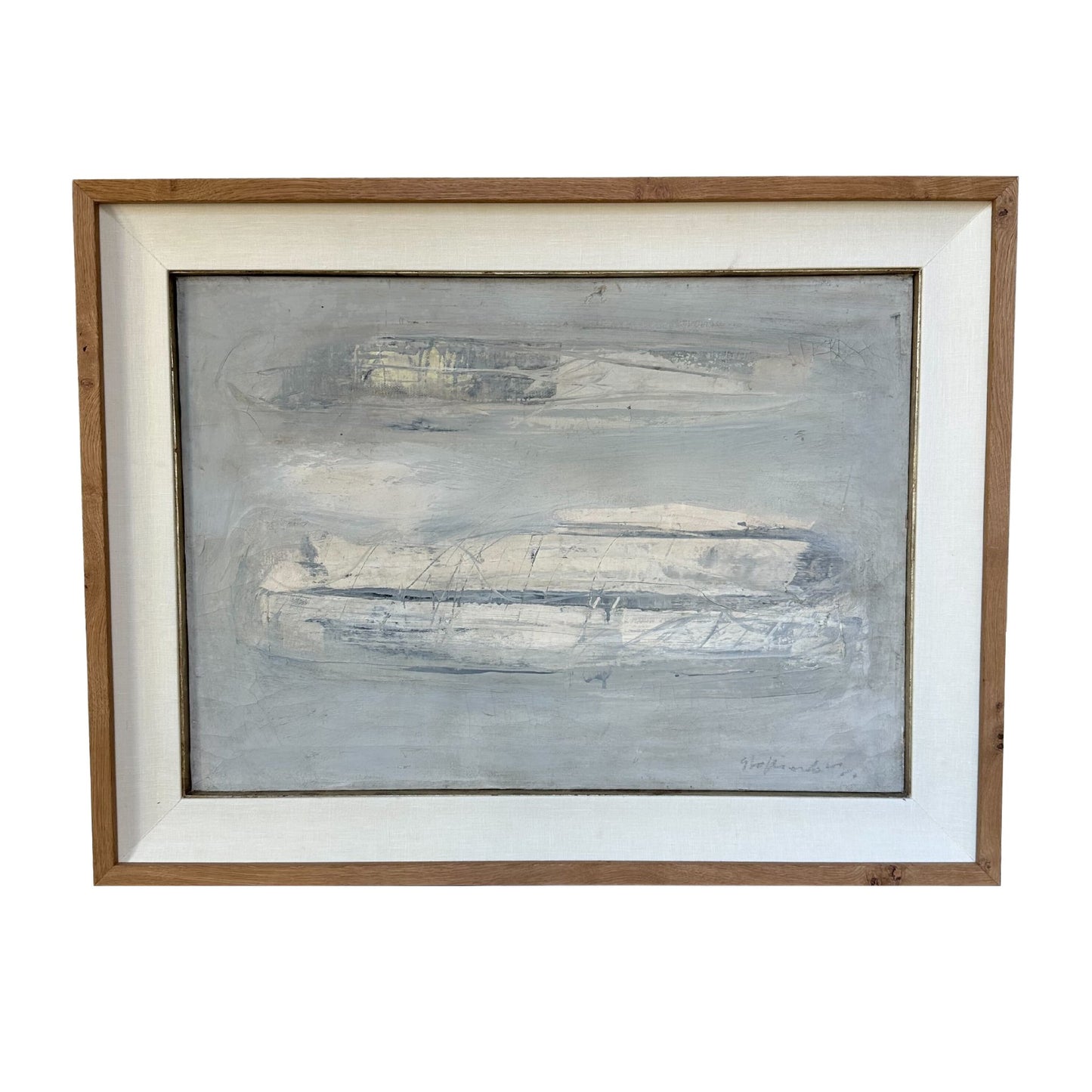 Vintage Original Acrylic on Canvas, 