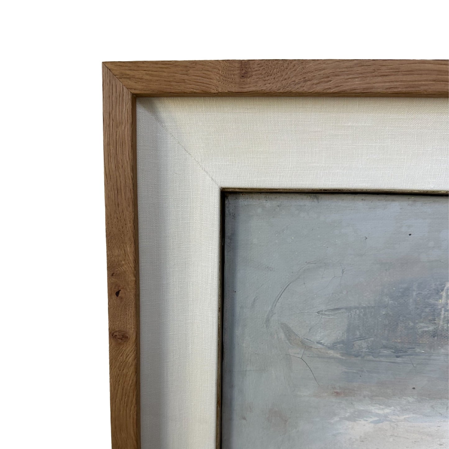 Vintage Original Acrylic on Canvas, 
