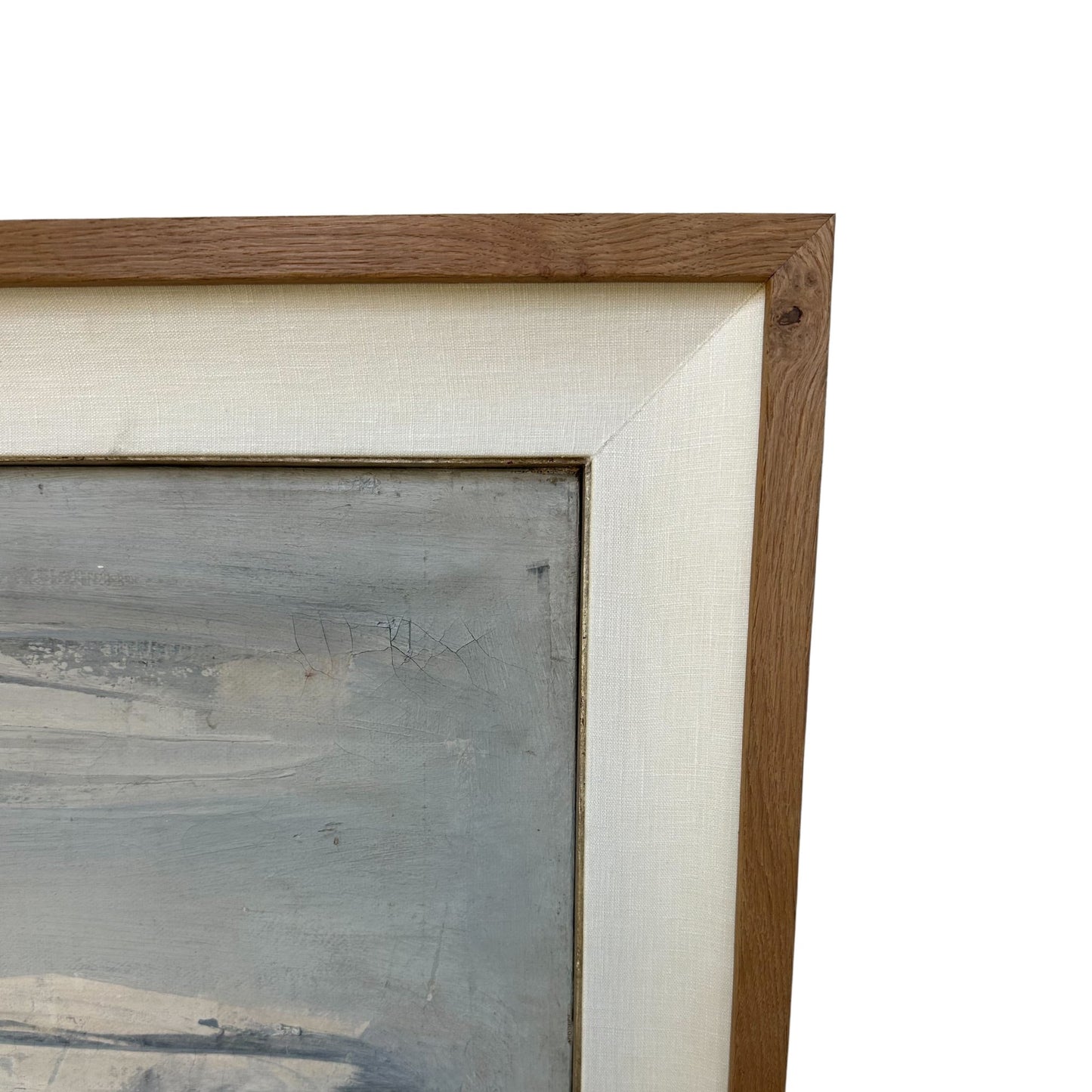 Vintage Original Acrylic on Canvas, 