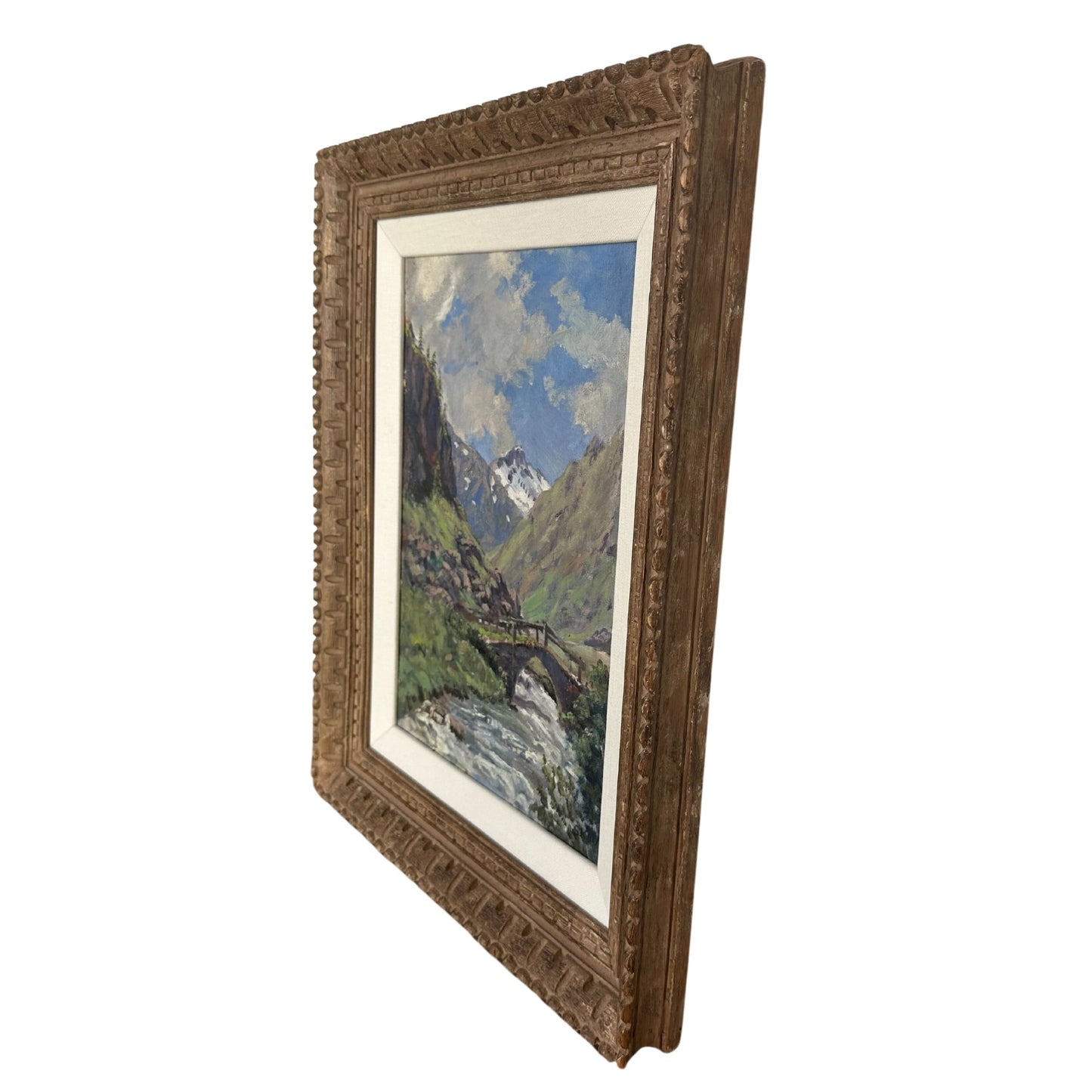 Vintage Original Oil on Canvas, 