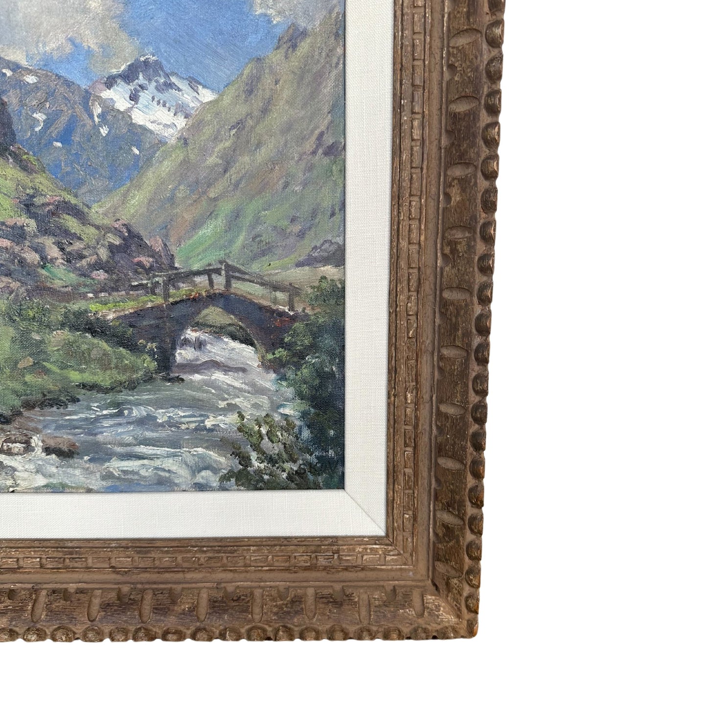 Vintage Original Oil on Canvas, 