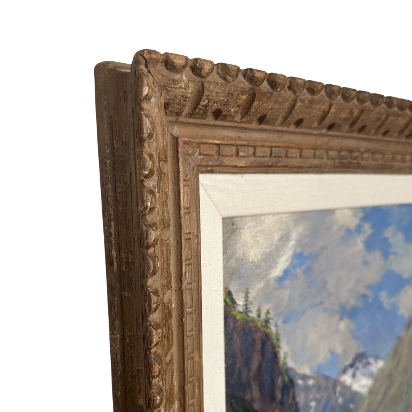 Vintage Original Oil on Canvas, 