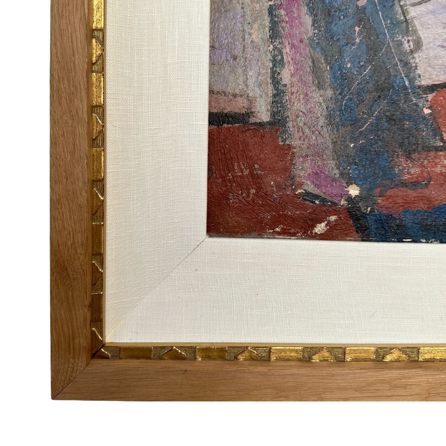 Vintage Original Oil on Canvas “River Landscape” by John Deforest Stull - SHOP by Interior Archaeology