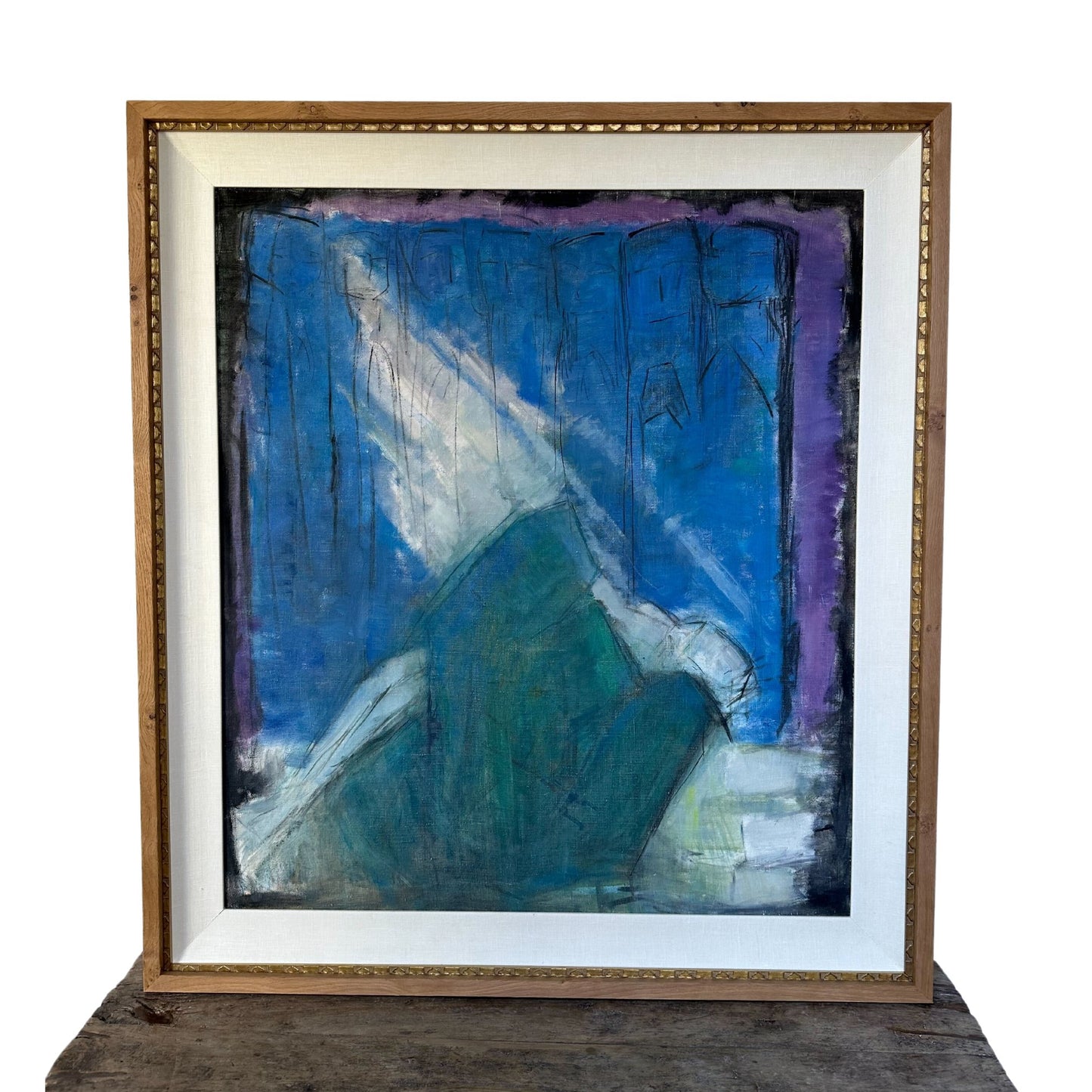 Vintage Original Oil on Canvas, 