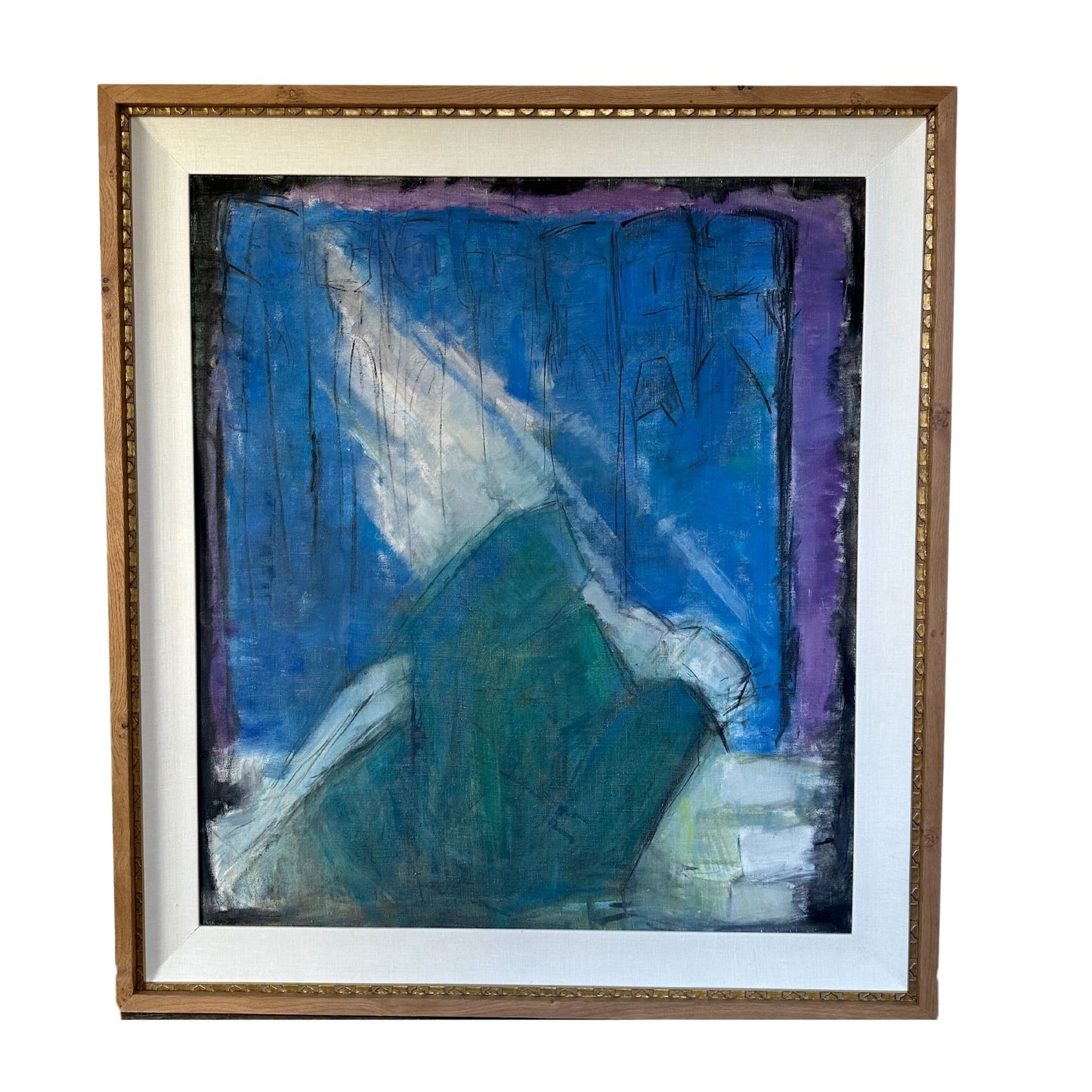Vintage Original Oil on Canvas, 
