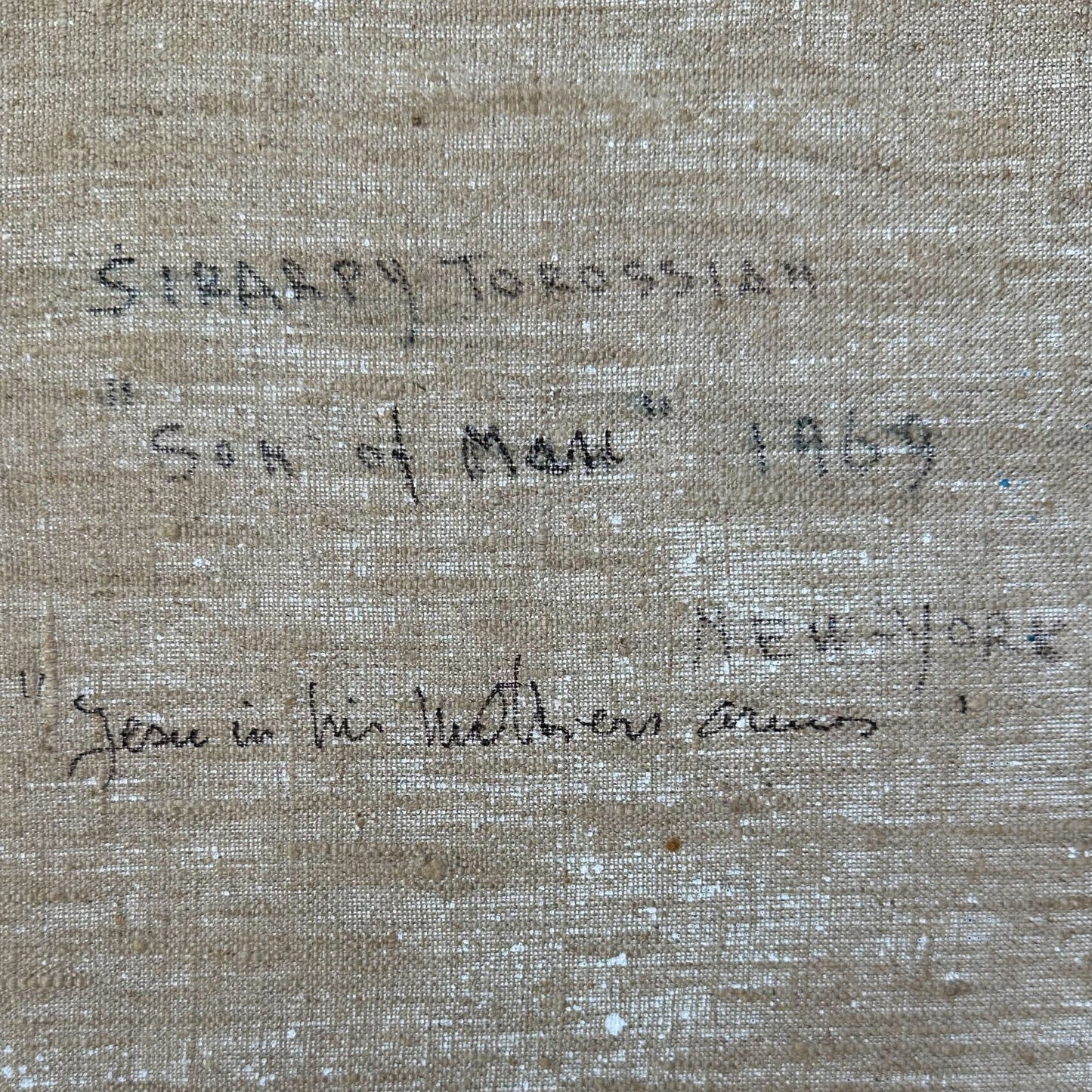 Vintage Original Oil on Canvas, 