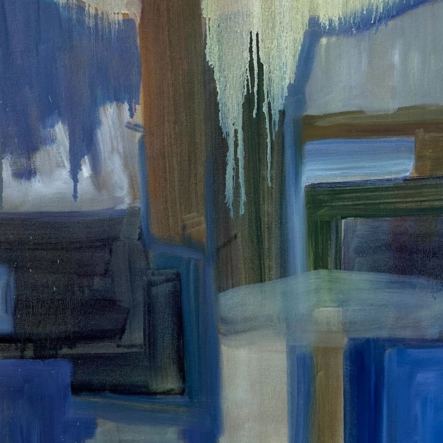 Vintage Original Oil on Canvas, 