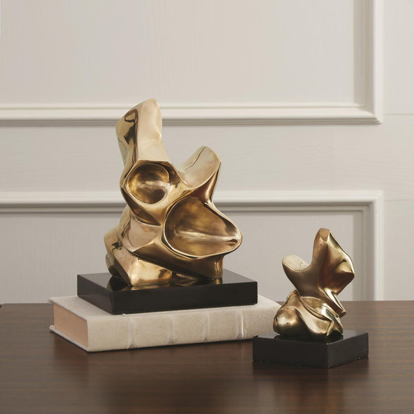 Abstract Figural Brass Sculpture - SHOP by Interior Archaeology
