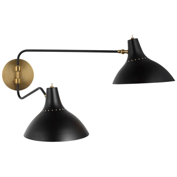 AERIN Mid-Century Double Wall Light - SHOP by Interior Archaeology