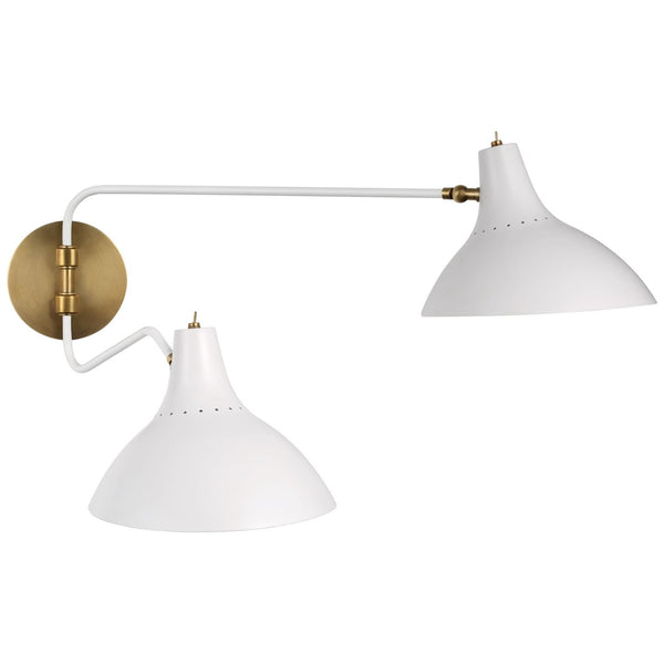 AERIN Mid-Century Double Wall Light - SHOP by Interior Archaeology