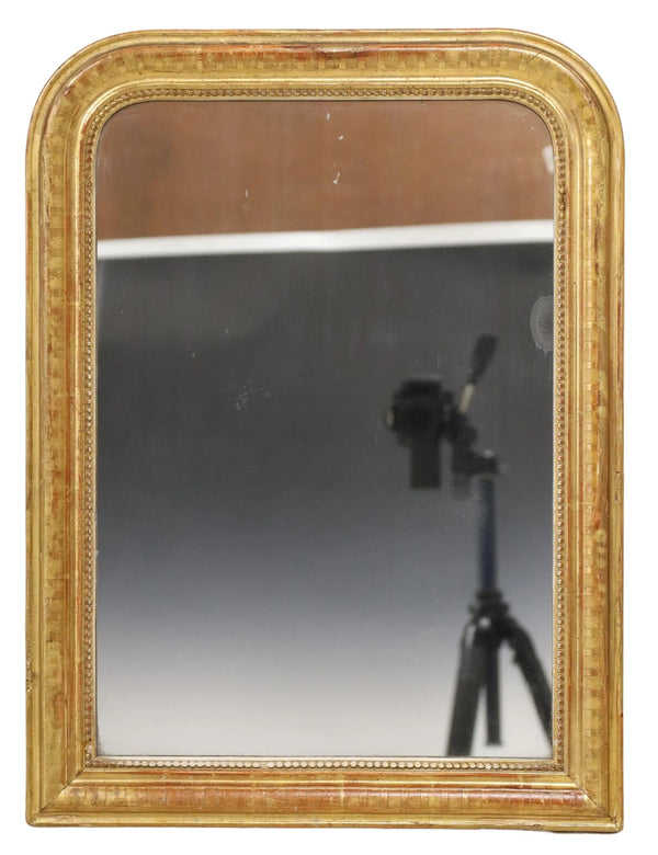 Antique French Louis Philippe Period Giltwood Wall Mirror - SHOP by Interior Archaeology