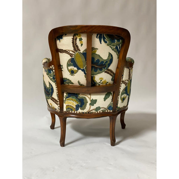 Antique French Provincial Bergere Chair - SHOP by Interior Archaeology