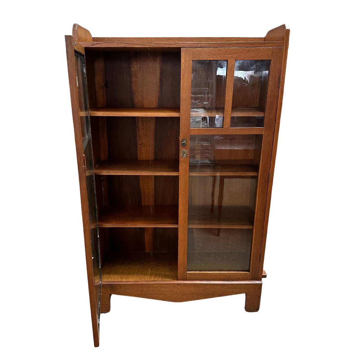 Antique Oak Arts and Crafts Style Bookcase - SHOP by Interior Archaeology