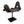 Load image into Gallery viewer, Antique Wooden Saddle on Museum Mount Iron Stand - F - SHOP by Interior Archaeology
