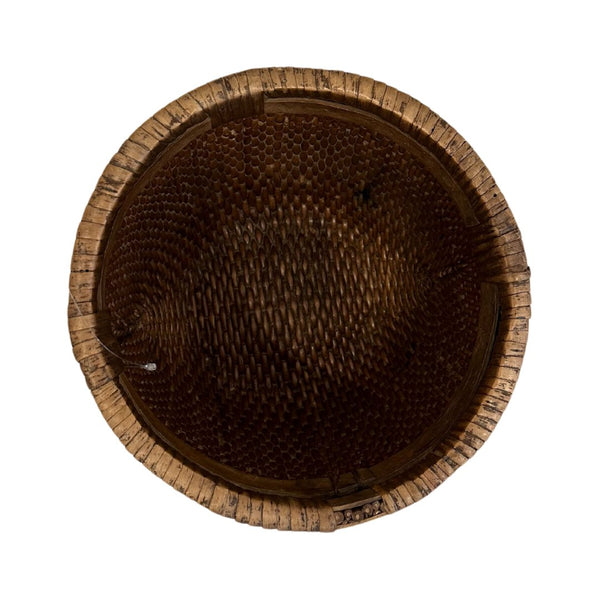 Antique Woven Cache Pot/Plant Basket - A - SHOP by Interior Archaeology