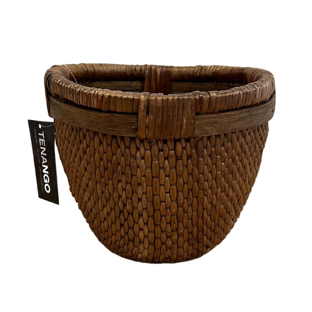 Antique Woven Cache Pot/Plant Basket - B - SHOP by Interior Archaeology