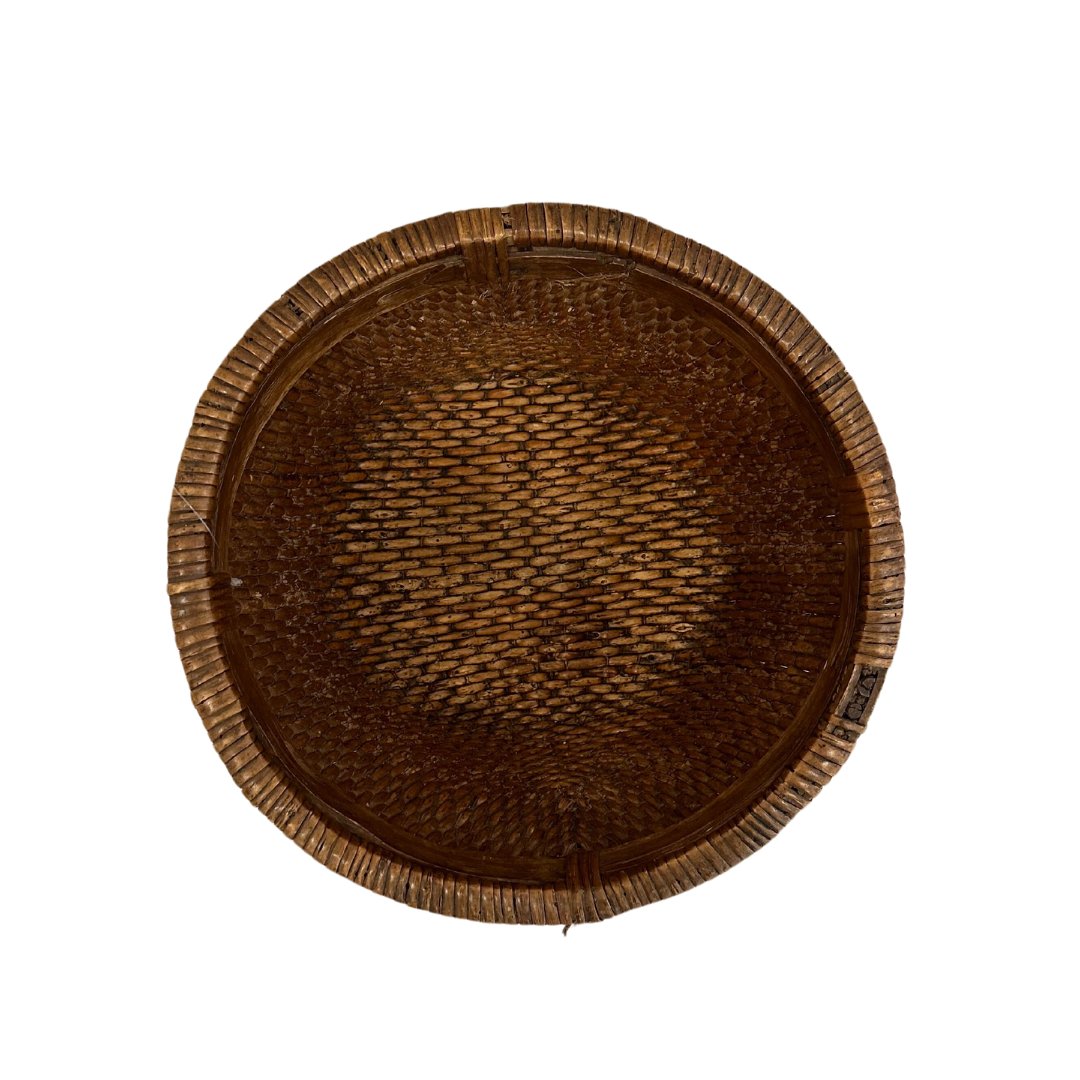 Antique Woven Cache Pot/Plant Basket - C - SHOP by Interior Archaeology