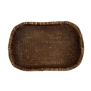 Antique Woven Tray/Bread and Fruit Basket - A - SHOP by Interior Archaeology