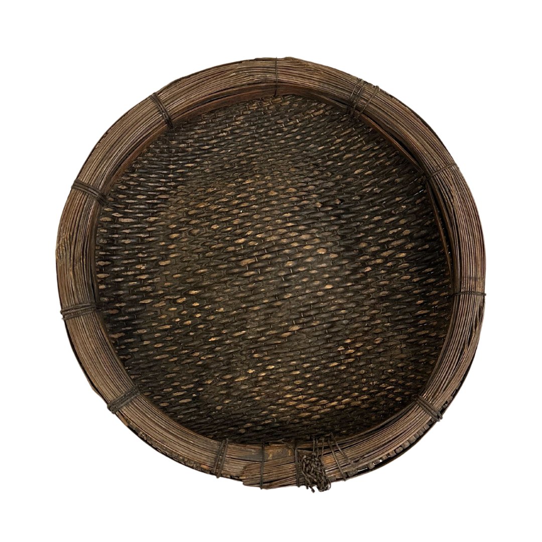 Antique Woven Tray/Bread and Fruit Basket - B - SHOP by Interior Archaeology