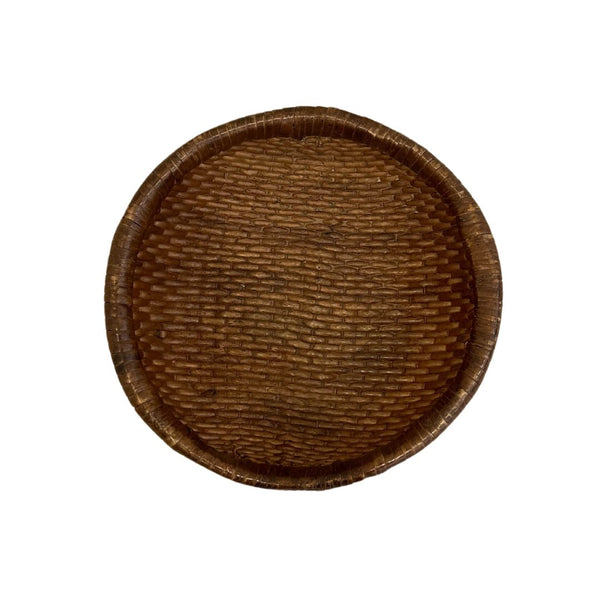 Antique Woven Tray/Bread and Fruit Basket - H - SHOP by Interior Archaeology