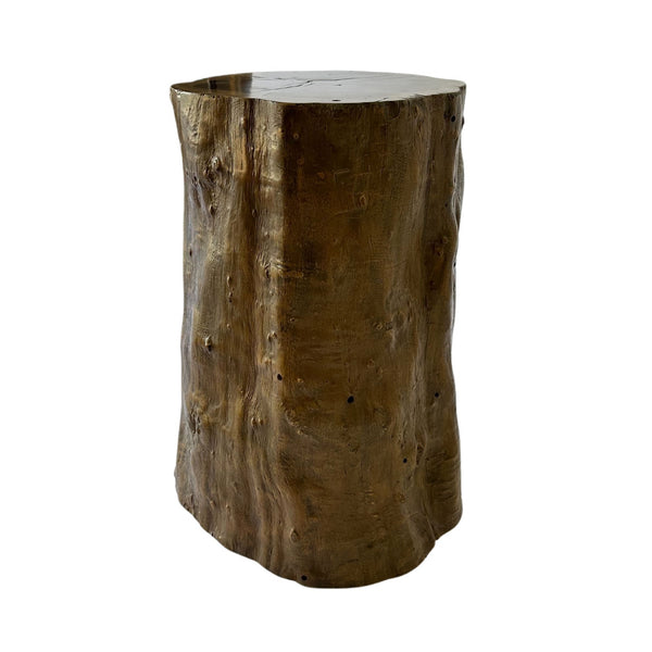 Burl Wood Spot Table from Antique Log - A - SHOP by Interior Archaeology