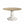 Load image into Gallery viewer, Champagne Pedestal Table with Solid Ash Plank Top - SHOP by Interior Archaeology
