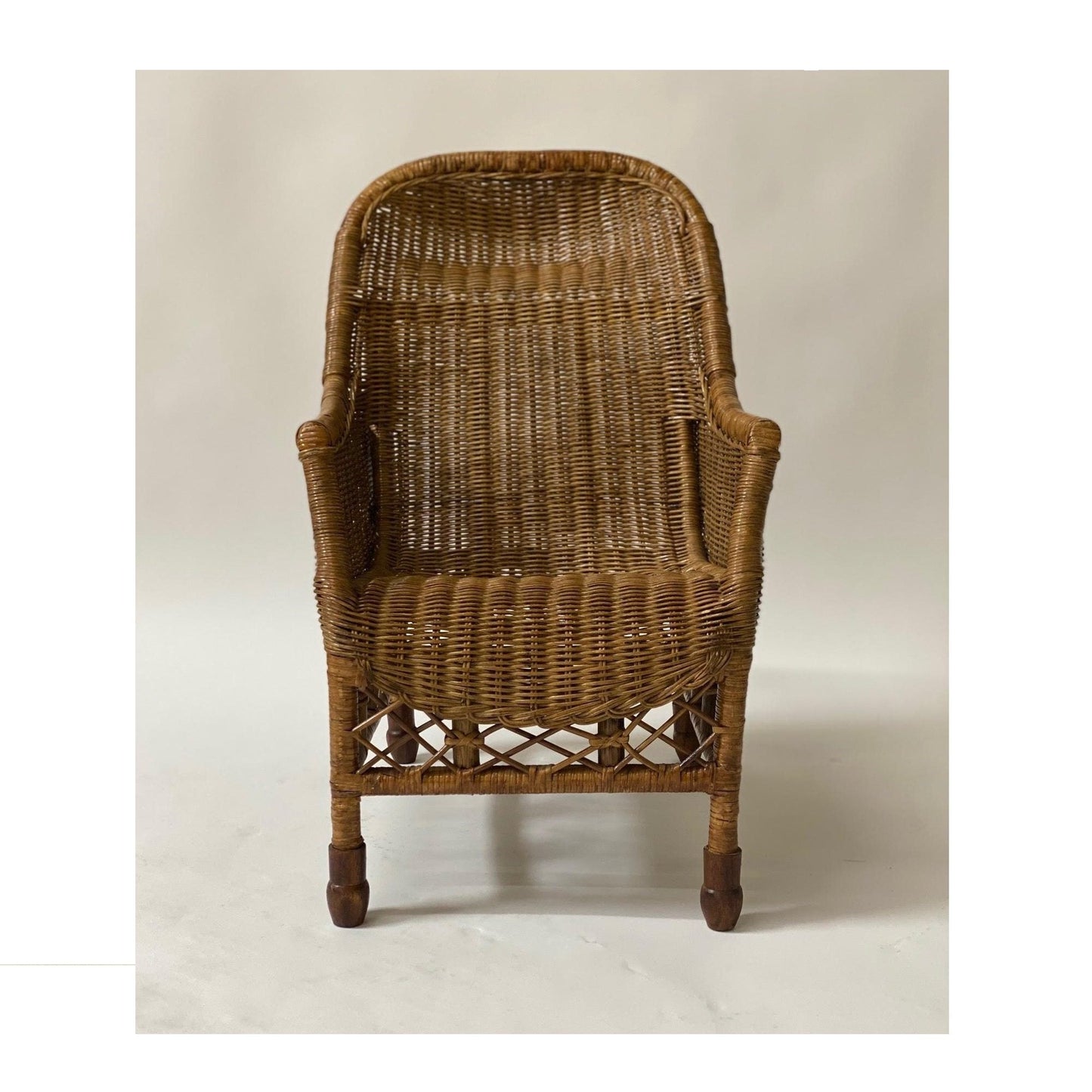 Child's Wicker Lounge Chair - SHOP by Interior Archaeology