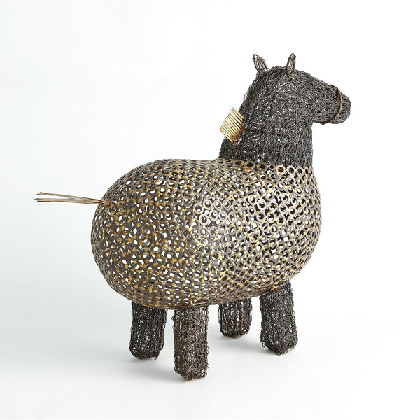 Crazy Fat Pony Sculpture - SHOP by Interior Archaeology