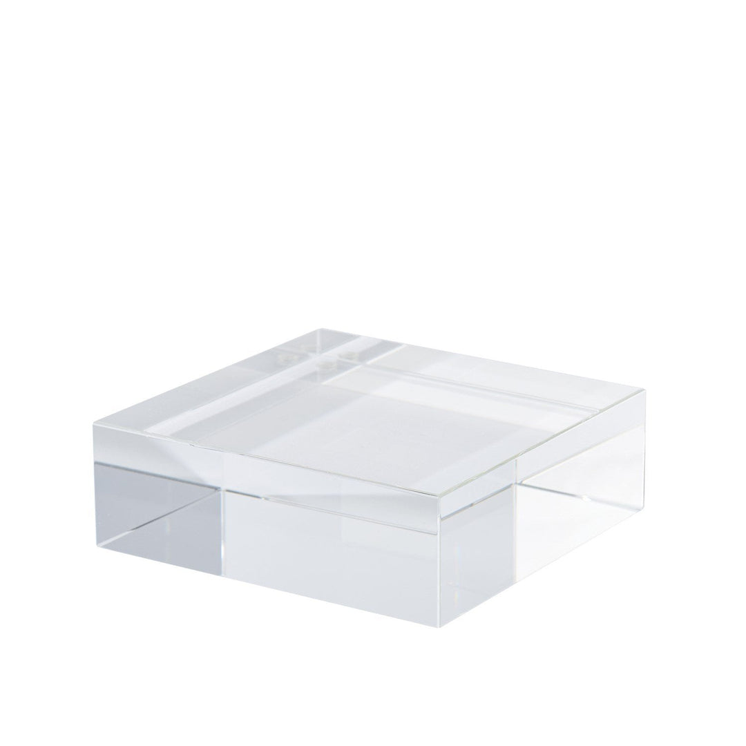 Glass Cube Riser Crystal Cube Riser Collection - SHOP by Interior Archaeology