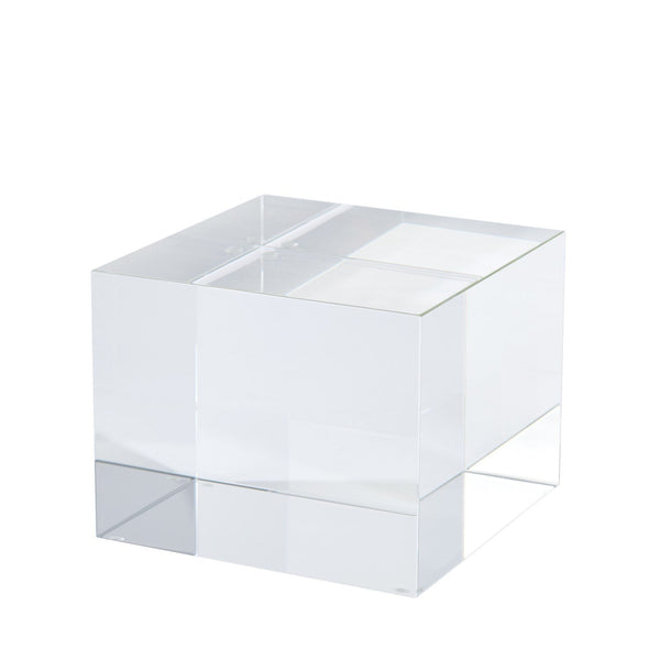 Glass Cube Riser Crystal Cube Riser Collection - SHOP by Interior Archaeology