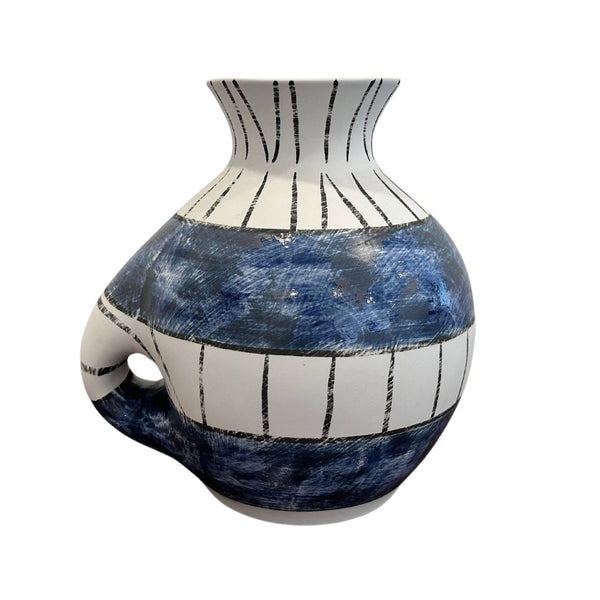 Cubist Blue and White Vessels - SHOP by Interior Archaeology