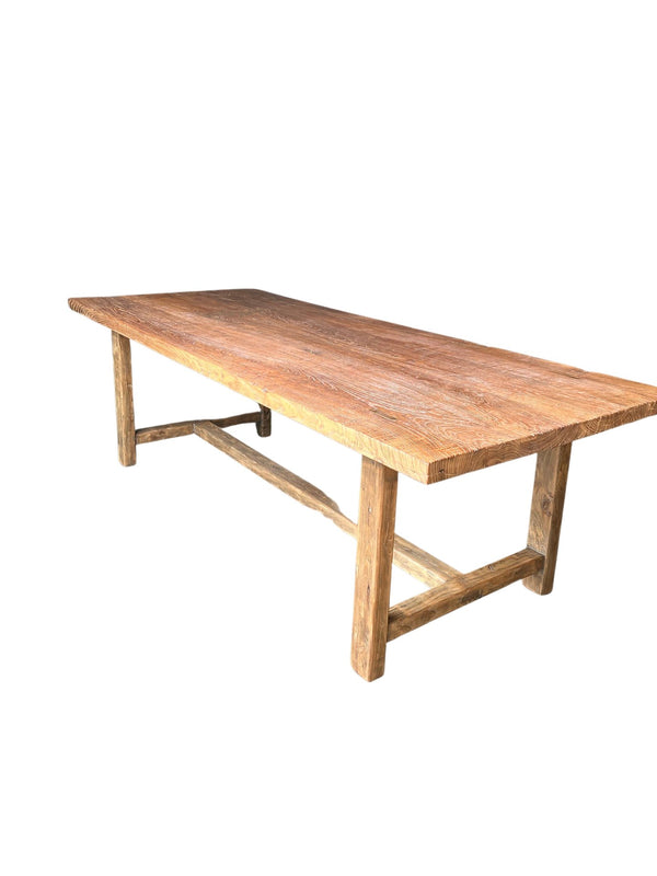 Farmhouse Bottom Stretcher Dining Table - SHOP by Interior Archaeology