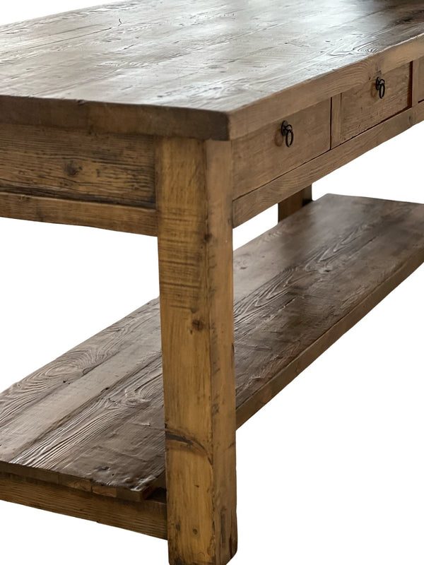 Farmhouse Kitchen Work Table Island - SHOP by Interior Archaeology